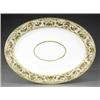 Image 1 : A Derby large oval ashet, - A Derby large oval ashet, from the same service, the centre with gil...