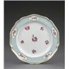 Image 1 : A Derby 'Thynne' pattern shaped circular plate, - A Derby 'Thynne' pattern shaped circular plate...