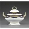 Image 1 : A Derby circular tureen and cover, - A Derby circular tureen and cover, of similar form, the dom...