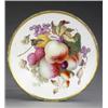 Image 1 : A Derby plate, - A Derby plate, from the same service, attributed to Thomas Steel, painted virtu...