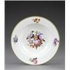 Image 1 : A pair of Derby soup plates, - A pair of Derby soup plates, from the same service, attributed to...