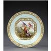 Image 1 : A Derby bleu celeste plate, - A Derby bleu celeste plate, from the same service, attributed to R...