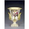Image 1 : A fine large Derby campana vase, - A fine large Derby campana vase, painted, by Thomas Steel, wi...