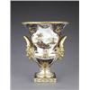 Image 1 : A good large Derby campana vase, - A good large Derby campana vase, painted, in the manner of Ro...