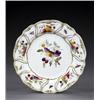 Image 1 : A Derby shaped circular dessert plate, - A Derby shaped circular dessert plate, from the same se...