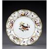 Image 1 : A Derby shaped circular dessert plate, - A Derby shaped circular dessert plate, from the same se...
