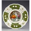 Image 1 : A Bloor Derby shaped circular dessert plate, - A Bloor Derby shaped circular dessert plate, from...