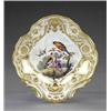 Image 1 : A Derby shell shaped dessert dish, - A Derby shell shaped dessert dish, from the same service, p...