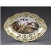 A Derby shaped oval dessert dish, - A Derby shaped oval dessert dish, from the same service, the...