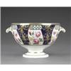 Image 1 : A Bloor Derby circular punch bowl, - A Bloor Derby circular punch bowl, with pair of gilt detail...