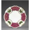 Image 1 : A Bloor Derby shaped circular plate, - A Bloor Derby shaped circular plate, the vacant centre en...