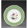 Image 1 : A pair of Bloor Derby shaped circular plates, - A pair of Bloor Derby shaped circular plates, fr...