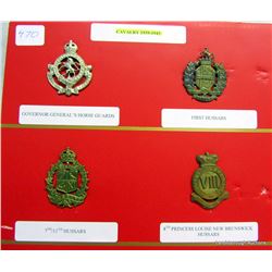 MILITARY CAP BADGES