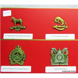 MILITARY CAP BADGES