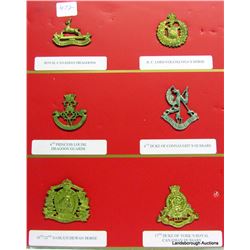 MILITARY CAP BADGES