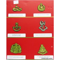 MILITARY CAP BADGES