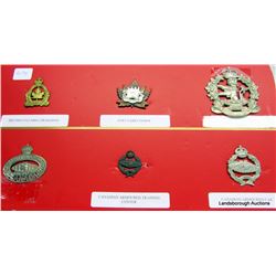 MILITARY CAP BADGES