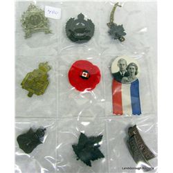 MILITARY PINS AND MEDALS