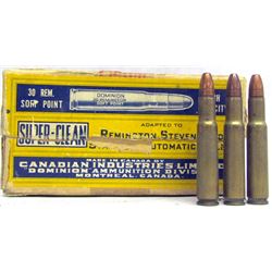 32 ROUNDS OF 30 REMINGTON AMMO