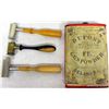 Image 1 : 3 ANTIQUE POWDER/SHOT MEASURES
