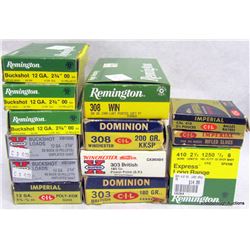 BOX LOT AMMUNITION