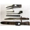 Image 1 : BAYONETS AND GUN PARTS