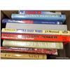 Image 1 : BOX LOT MILITARY HISTORY BOOKS