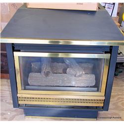 TWO GAS FIREPLACES