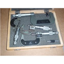 Lot of (4) Micrometers