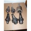 Image 1 : Lot of (6) NMTB50 / CAT 50 End Mill Holders