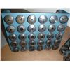 Image 2 : Lot of (61) 5C Collets with Stand Shown