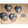 Image 2 : Lot of (4) ER25 Collets