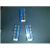 Image 2 : Lot of Valenite 1440 WA2 Carbide Inserts