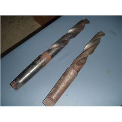 Lot of 2 Morse Taper #5 Drill Bits