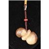 Image 1 : [CHINESE]A LATE 19TH CENTURY ANCIENT JADE BAT SHAPED PENDANT L:3" W:2"