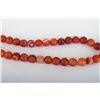 Image 2 : A AGATE CARVED NECKLACE L:21"