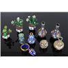 Image 1 : A SET OF CLOISONN ENAMEL ORNAMENT (11 ITEMS)(MEASURED WITH THE LARGEST ITEM)H:2"