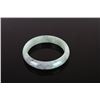 Image 2 : A JADE CARVED BANGLE W:2.7"