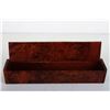 Image 2 : [CHINESE]A SET OF ROSEWOOD CHOPSTICK WITH BOX (MEASUERED WITH THE LARGEST ITEM) L:11" W:2.5" H:2"