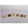 Image 2 : [CHINESE] A SET OF JADE SEALS CARVING TWELVE CHINESE ZODIAC SIGNS(12 PIECES) W:1.15" H:2.75"(MEASURE