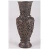 Image 1 : A WOOD CARVED VASE WITH DRAGON W:2.5" H:6"