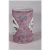Image 3 : [CHINESE] EARLY 20TH CENTURY "JURENTANG" MARKED FAMILLE ROSE PROCELAINT BRUSHPOT PAINTED WITH LANDSC