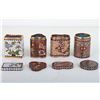 Image 2 : [CHINESE]A SET OF CLOISONN ENAMEL BOX PAINTED WITH FLOWERS (4 ITEMS) (MEASURED WITH THE LARGEST ITEM