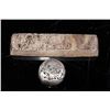 Image 2 : [CHINESE]A SET OF "MINGUORUYICAISHENYINDING"MARKED SILVER INGOT (2 ITEMS) (MEASURED WITH THE LARGEST