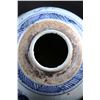 Image 2 : [CHINESE] LATE 19TH CENTURY BLUE AND WHITE PROCELAIN JAR PAINTING WITH LANDSCAPE L:6" W:2.9" H:1.9"