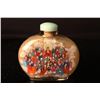 Image 1 : A INSIDE PAINTING SNUFF BOTTLE WITH HUNDRED OF ARHAT W:5" H:5.5"