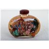 Image 3 : [CHINESE]A  INSIDE PAINTING SNUFF BOTTLE PAINTED WITH THE FIGURES OF EIGHTEEN ARHAT L:4" W:1.25" H:3