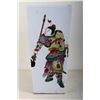 Image 1 : [CHINESE]A FAMILLE ROSE PORCELAIN VASE PAINTED WITH FIGURES (HAS DAMAGE)W:5.5" H:10"