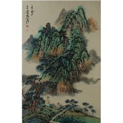 Figures&Landscape Signed Zhang Daqian 1899-1983