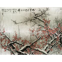 WC Prunus On Paper Guan Shanyue 1912-2000